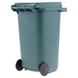 Desktop Storage Mini Wheelie Bin Dark Green Colour 10cm X 8cm X 14.5cm – image 3