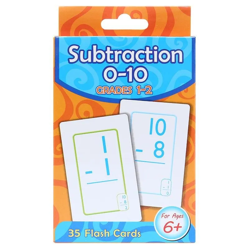 Educational Flash Cards Subtraction 35pk – image 4