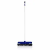 Broom Outdoor Multi-Purpose Hard Bristle with Wide Head 1.22m Handle - 400mm Head – image 1