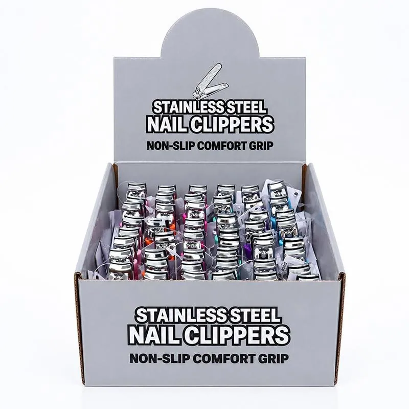 Nail Clipper 7.8cm 6 Assorted Colours – image 4