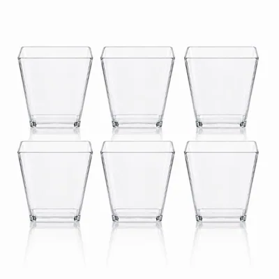 Dessert Cups Clear Mini Plastic Square 4.8cm X 5cm - 50ml - 20pk