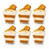 Dessert Cups Clear Mini Plastic Square 4.8cm X 5cm - 50ml - 20pk – image 2