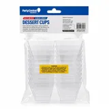 Dessert Cups Clear Mini Plastic Square 4.8cm X 5cm - 50ml - 20pk – image 3