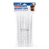 Dessert Cups Clear Plastic Round Slanted 8.2cm X 4.3cm - 63ml - 20pk – image 4