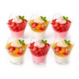 Dessert Cups Clear Plastic Triangular 7.5cm X 6.5cm - 75ml - 20pk – image 2