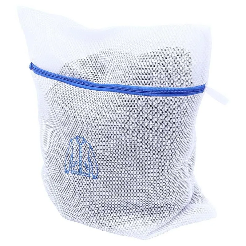 Laundry Delicates Wash Bag with Zipper Premium Double Padded - XLarge 40cm X 50cm - White – image 2