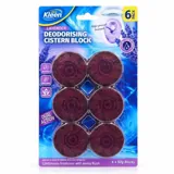 Toilet Deodorising Cistern Blocks 6pk X 50g Each – Lavender – image 4