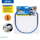 Laundry Delicates Wash Bag for Sneakers with Zipper Premium Double Padded - 20cmØ X 38cm - White – image 3