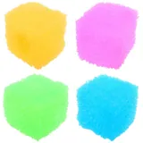 Squishy Squeeze - Slow Rise Spiky Cube - 5cm - Assorted Colours – image 1