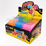 Squishy Squeeze - Slow Rise Spiky Cube - 5cm - Assorted Colours – image 3