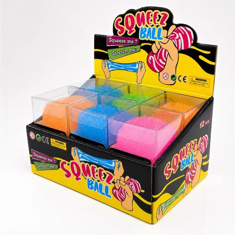 Squishy Squeeze - Slow Rise Spiky Cube - 5cm - Assorted Colours – image 3