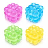 Squishy Squeeze - Slow Rise Series Cube - 4.5cm - Assorted Colours – image 1