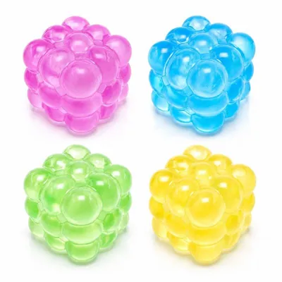 Squishy Squeeze - Slow Rise Series Cube - 4.5cm - Assorted Colours