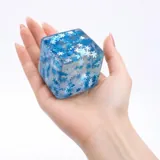 Squishy Squeeze - Slow Rise Snowflake Cube - 4.5cm – image 2