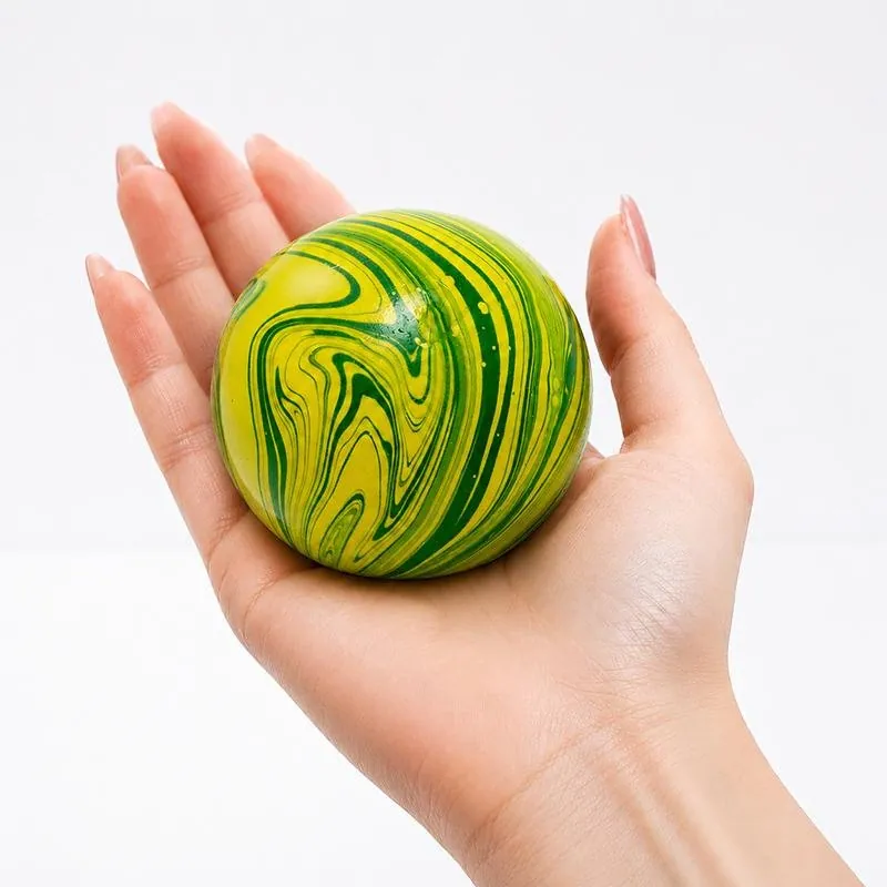 Squishy Squeeze - Slow Rise Swirl Ball - Ø5.5cm - Assorted Colours – image 2
