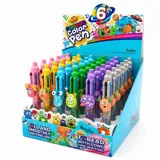 Pen 6-in-1 Character Pen Monsters 6 Assorted Designs – image 3