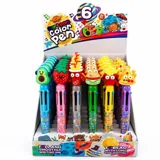 Pen 6-in-1 Character Pen Food Designs 6 Assorted Designs – image 4