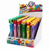 Pen 6-in-1 Character Pen Food Designs 6 Assorted Designs – image 3