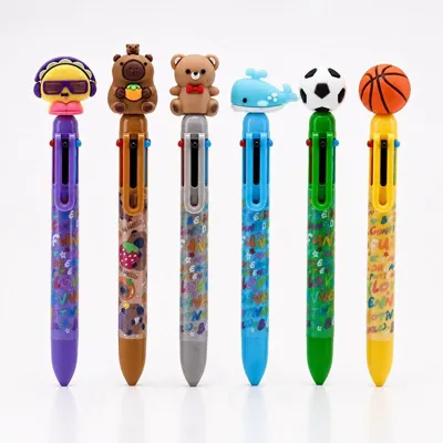 Pen 6-in-1 Character Pen 6 Assorted Designs