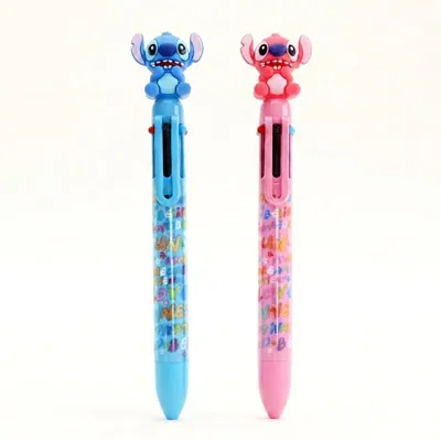 Pen 6-in-1 Character Pen 6 Cute Alien Designs 2 Assorted Designs