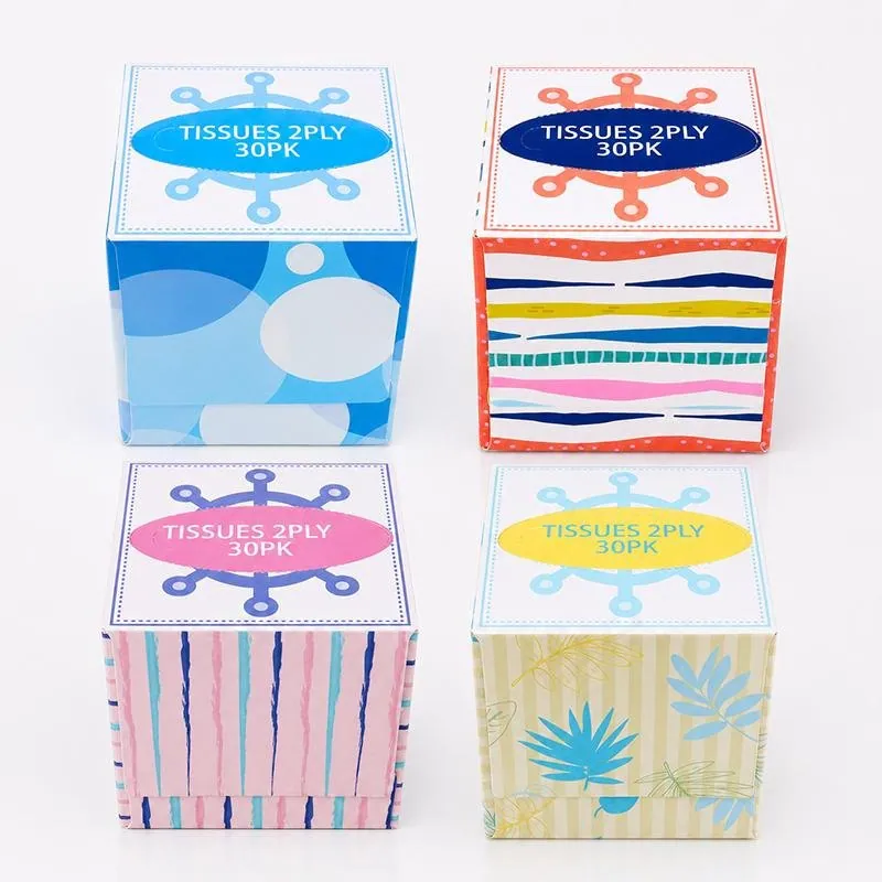 Tissues 2ply 30pk 4 Assorted Designs – image 4