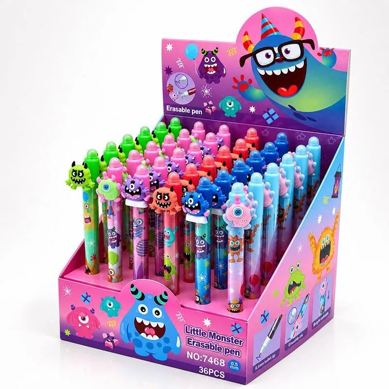 Pen Erasable – Alien Designs (6 Assorted) – image 3