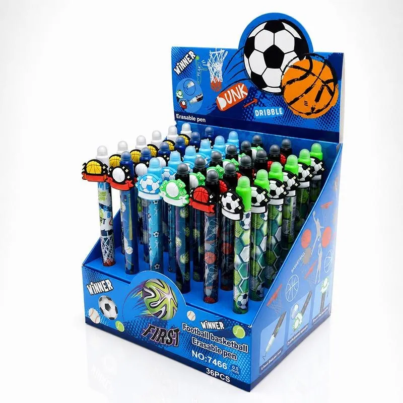 Pen Erasable – Sports Designs (6 Assorted) – image 3