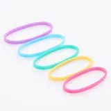 Hair Rubber Bands Extra Thick Ø2.5cm 250pk/Tube - Assorted Colour Packs – image 1