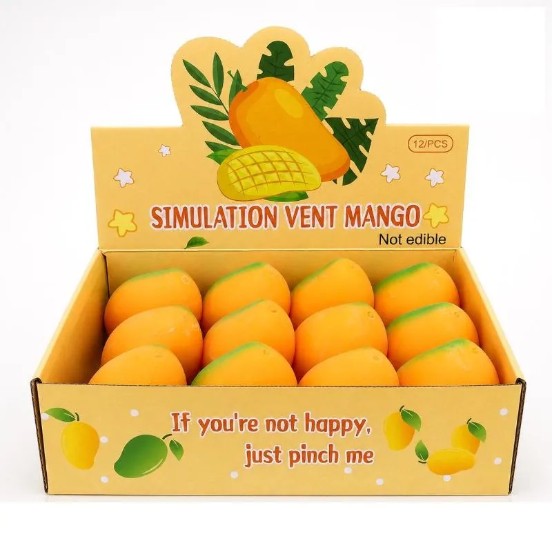 Squishy Squeeze - Fruit Series Mango - 9cm – image 4