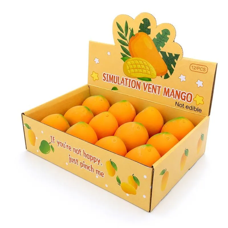 Squishy Squeeze - Fruit Series Mango - 9cm – image 3