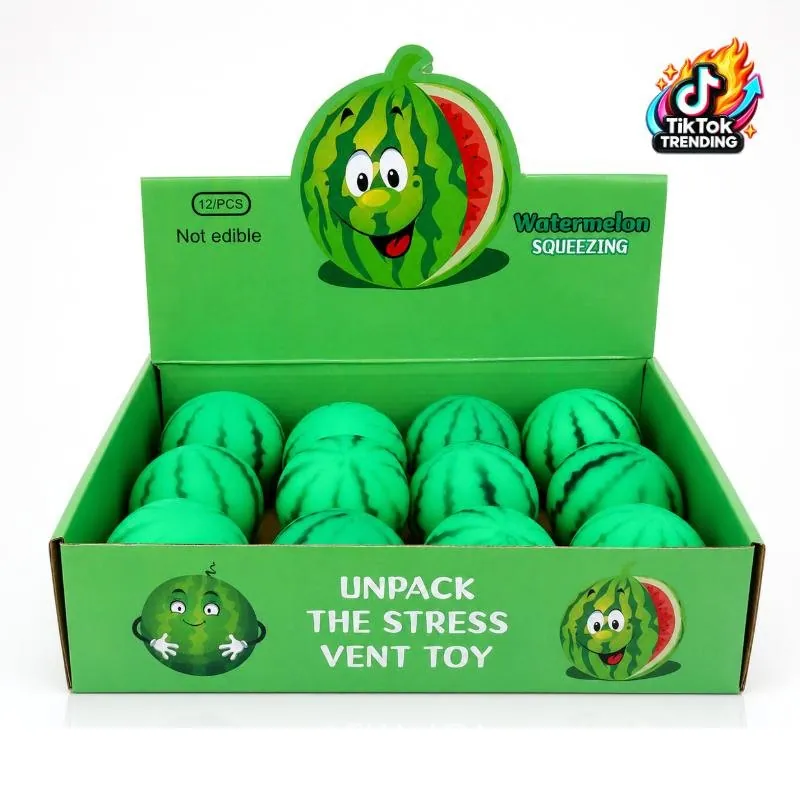 Squishy Squeeze - Fruit Series Watermelon - Ø6cm – image 4