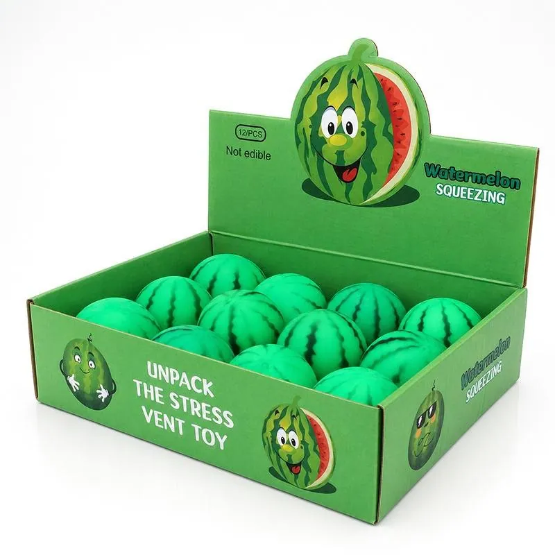 Squishy Squeeze - Fruit Series Watermelon - Ø6cm – image 3