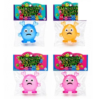 Squishy Squeeze - Monster Series - Assorted Colours