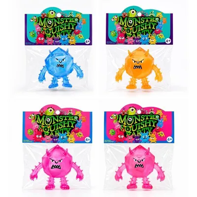 Squishy Squeeze - Monster Serious - Assorted Colours