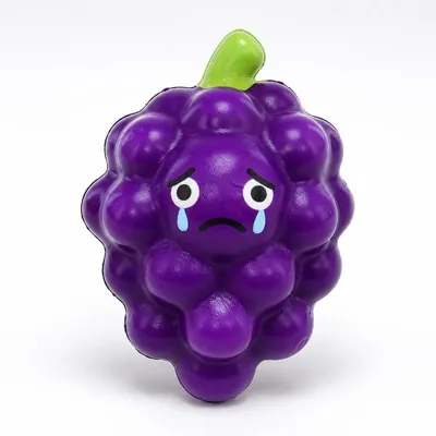 Squishy Squeeze - Fruit Serious - 9 Assorted Designs Up To 10cm Height - PU Foam