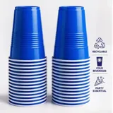 Drinkware & Partyware Party Cups 265ml 50pk American Blue – image 2