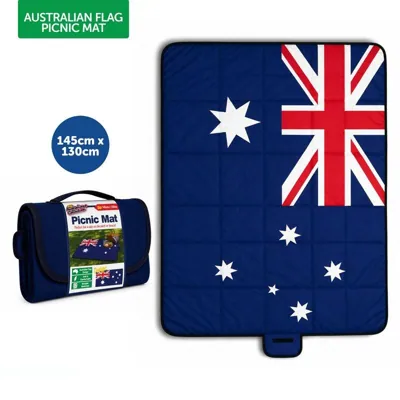 Mat Picnic Australian Flag 145cm X 130cm