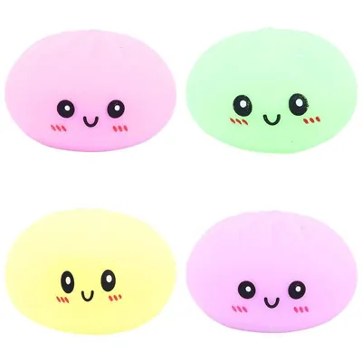 Squishy Squeeze - Dumpling with Steamer Basket - Ø8.5cm - Assorted Colours