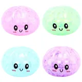 Squishy Squeeze - Dumpling with Steamer Basket - Ø8.5cm - Assorted Glitter Colours – image 1