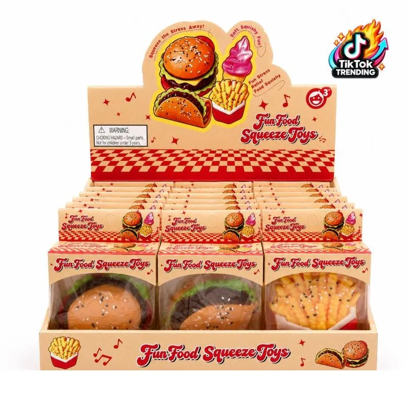 Squishy Squeeze - Food Series Taco, Burger & Fries – image 4
