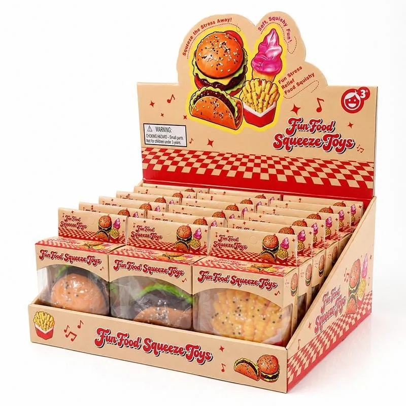 Squishy Squeeze - Food Series Taco, Burger & Fries – image 3
