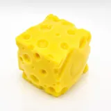 Squishy Squeeze - Block Series Cheese Cube - 5cm X 5cm – image 1