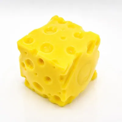 Squishy Squeeze - Block Series Cheese Cube - 5cm X 5cm