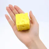 Squishy Squeeze - Block Series Cheese Cube - 5cm X 5cm – image 2