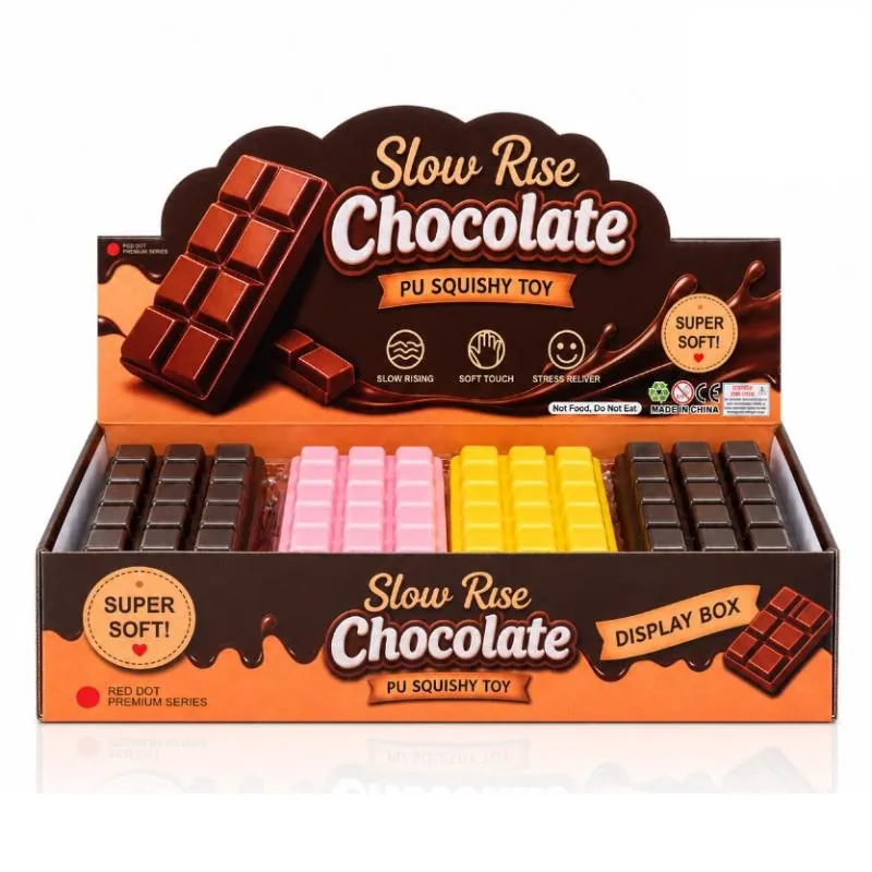 Squishy Squeeze - Treat Series Chocolate - 7cm X 16cm - Assorted Colours – image 4