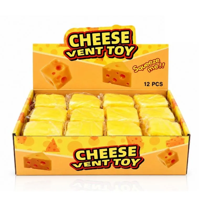 Squishy Squeeze - Block Series Cheese Cube - 6.5cm X 6.5cm – image 4