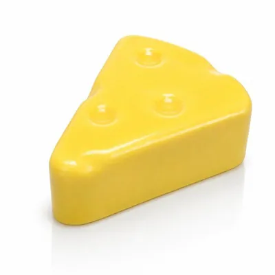 Squishy Squeeze - Block Series Cheese Wedge - 3.5cm X 9cm