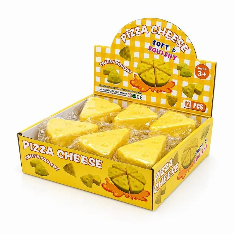 Squishy Squeeze - Block Series Cheese Wedge - 3.5cm X 9cm – image 3