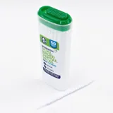 Interdental Dual-Ended Dental Picks 50pk - Includes Bristled & Textured Ends with Bonus Travel Case – image 1