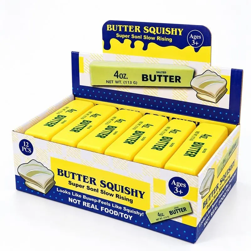 Squishy Squeeze - Block Series Butter - 13.5cm - PU Foam – image 3